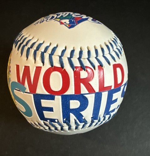 1999 World Series New York Yankees vs Atlanta Braves Fotoball Baseball MINT
