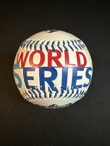 1999 World Series New York Yankees vs Atlanta Braves Fotoball Baseball MINT