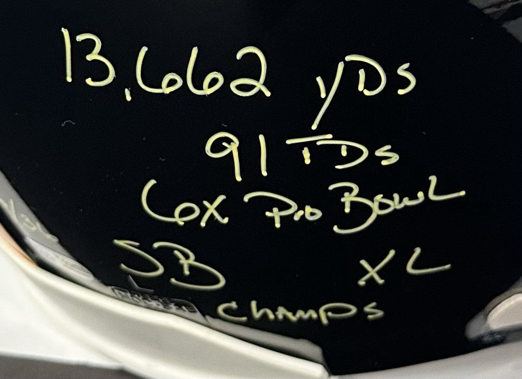 Jerome Bettis Signed Steelers Pro Authentic FS Helmet /36 Stat Auto Fanatics HOF