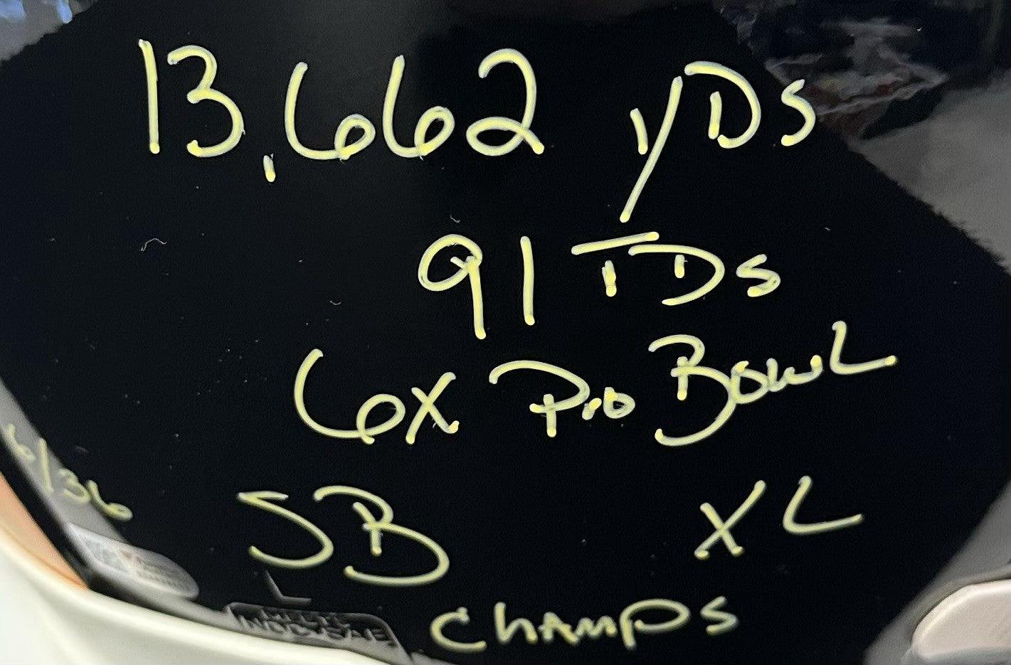 Jerome Bettis Signed Steelers Pro Authentic FS Helmet /36 Stat Auto Fanatics HOF