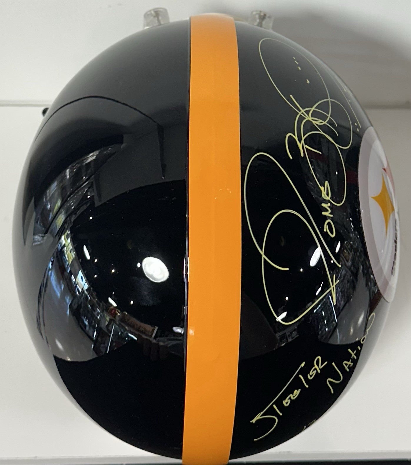 Jerome Bettis Signed Steelers Pro Authentic FS Helmet /36 Stat Auto Fanatics HOF