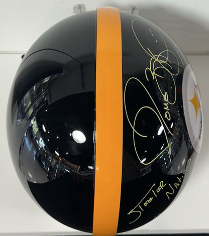 Jerome Bettis Signed Steelers Pro Authentic FS Helmet /36 Stat Auto Fanatics HOF