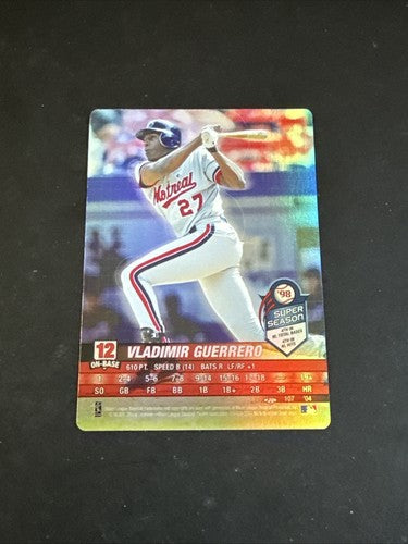 2004 MLB Showdown Vladimir Guerrero Super Season Foil # 107 MINT+ Montreal Expos