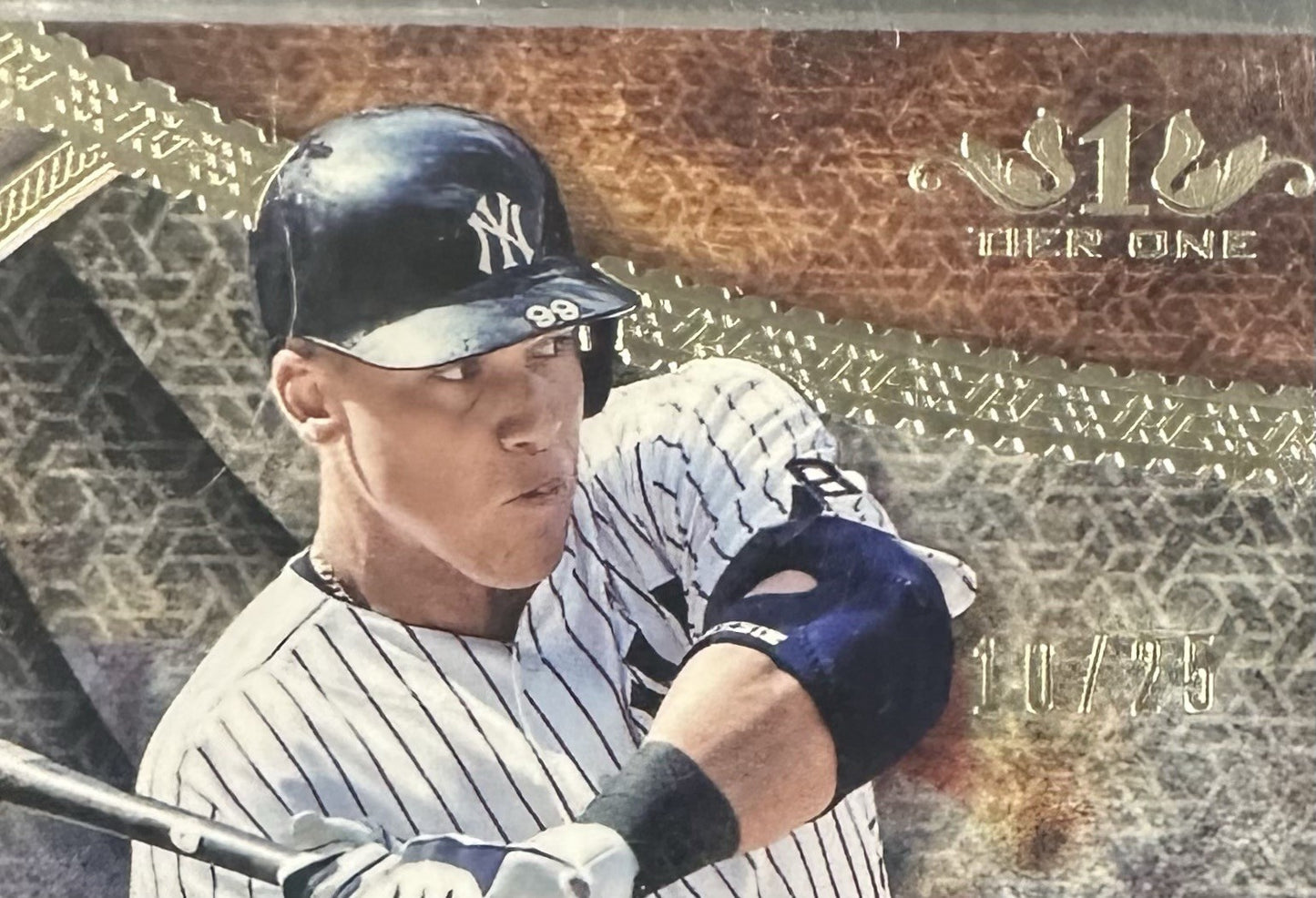 2017 Topps Tier One Aaron Judge Rookie Break Out Auto /25 BGS 9.5 10 Yankees RC