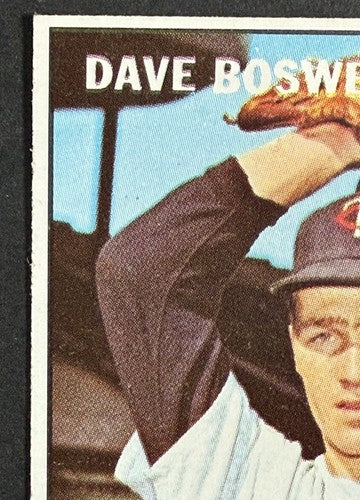 1967 Topps Set-Break #575 Dave Boswell Near Mint Nm Crisp Sharp Rc High # Twins