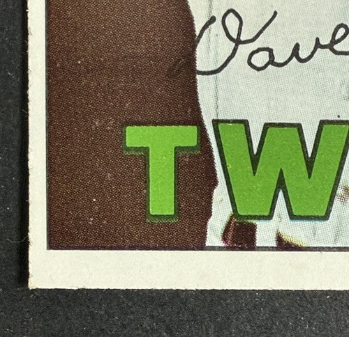 1967 Topps Set-Break #575 Dave Boswell Near Mint Nm Crisp Sharp Rc High # Twins