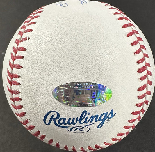 Pete Rose Signed Official MLB Baseball Reds 1975 WS MVP Autograph Steiner Holo