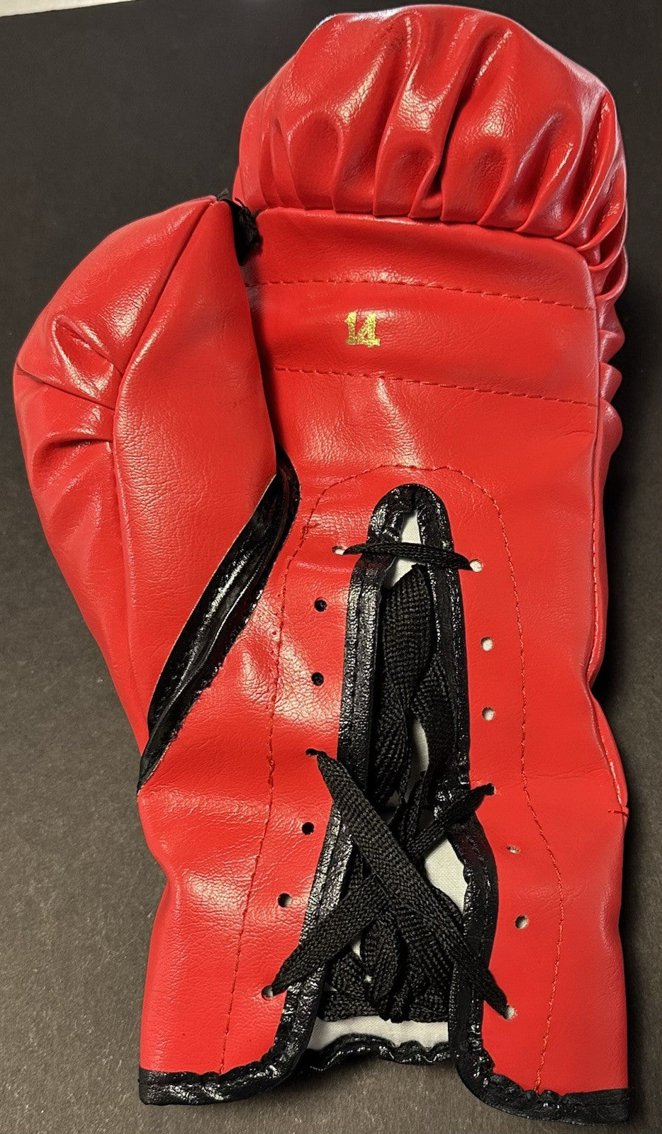 Muhammad Ali Signed Everlast Left Red Boxing Glove Autograph PSA LOA HOF