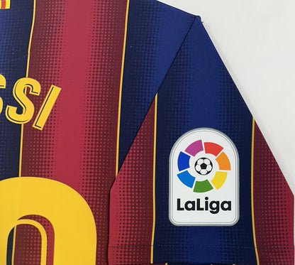 Lionel Messi Signed #10 FC Barcelona Framed Jersey Autograph La Liga Icons LOA