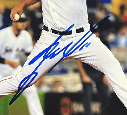 Jose Fernandez Signed 8x10 Framed Photo Miami Marlins Mint Autograph ROY PSA COA