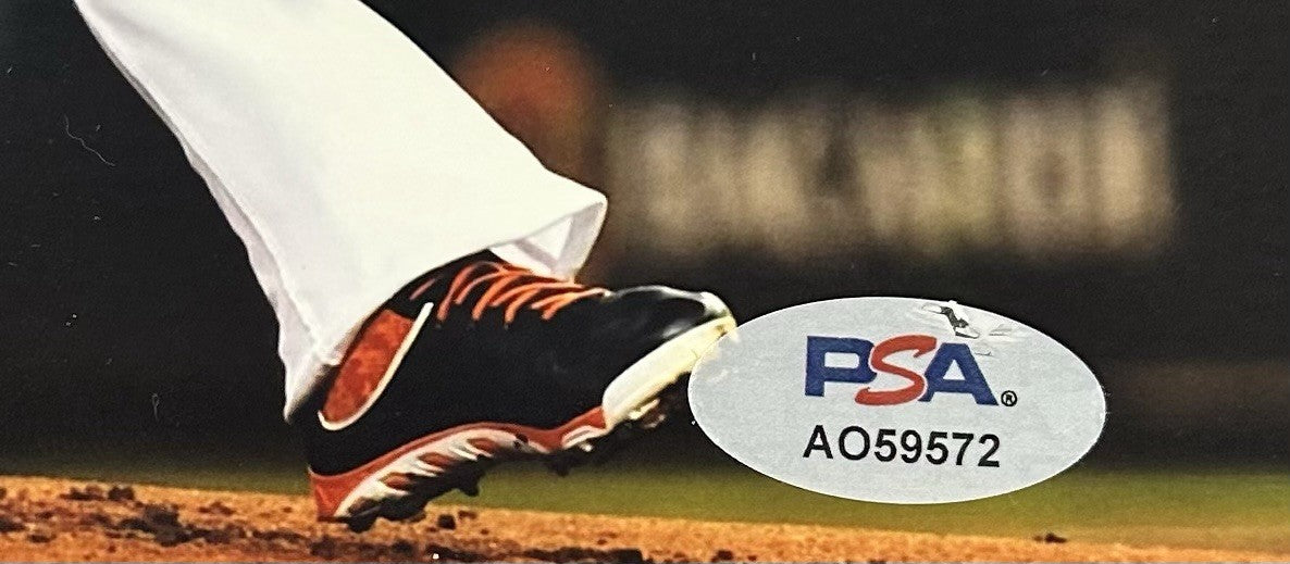Jose Fernandez Signed 8x10 Framed Photo Miami Marlins Mint Autograph ROY PSA COA