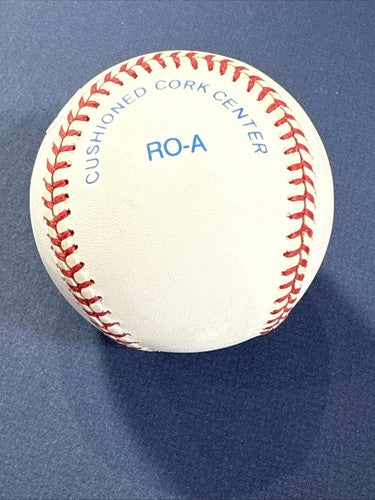 Larry Doby Signed Official American League Baseball PSA Coa Cleveland HOF Auto