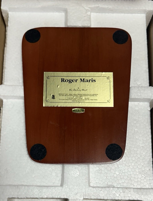 Roger Maris Ny Yankees The Danbury Mint Statue Figure NIB New In Box Rare