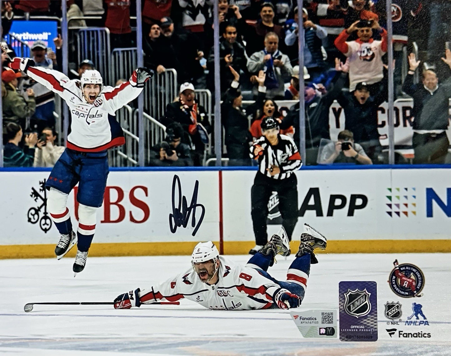Alexander Ovechkin Signed 8x10 Framed 895 Goal Photo Capitals Auto Fanatics COA