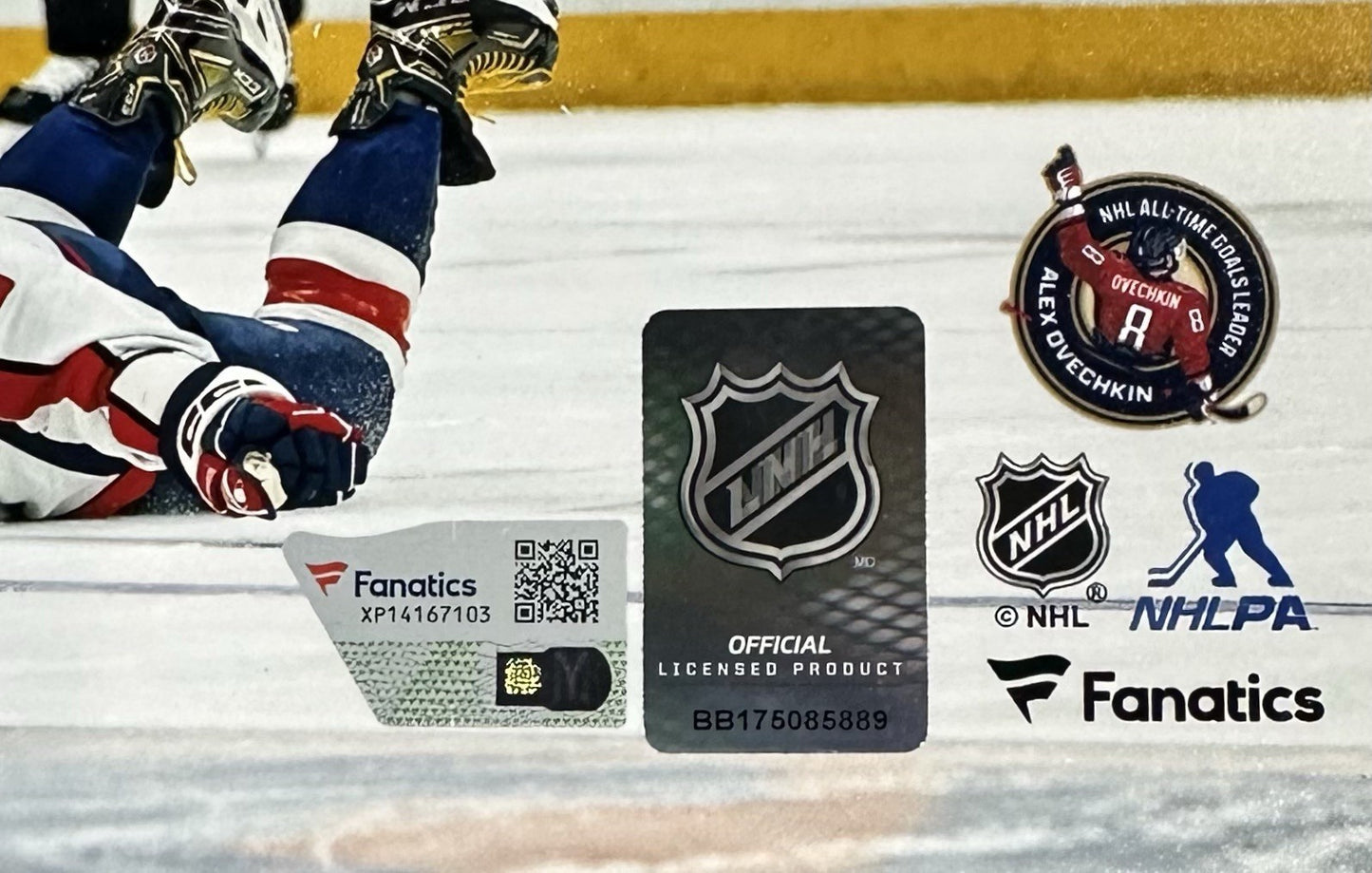 Alexander Ovechkin Signed 8x10 Framed 895 Goal Photo Capitals Auto Fanatics COA