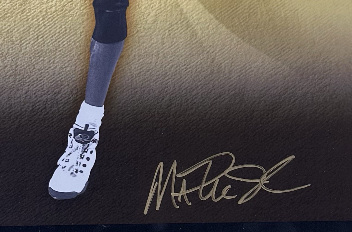 Michael Jordan Magic Johnson Bird Signed Framed 52x26 Photo LE Auto UDA COA HOF