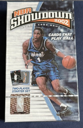 2002 NBA Showdown Two-Player Starter Set Factory Sealed New Tracy Mcgrady