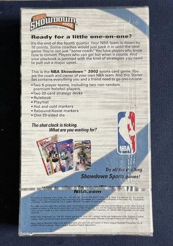 2002 NBA Showdown Two-Player Starter Set Factory Sealed New Tracy Mcgrady
