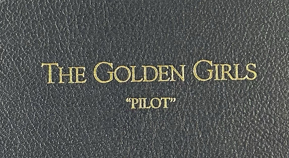 Golden Girls Cast Signed Original Pilot Script Book Betty White 4 Auto PSA LOA