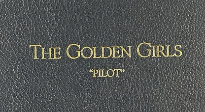 Golden Girls Cast Signed Original Pilot Script Book Betty White 4 Auto PSA LOA