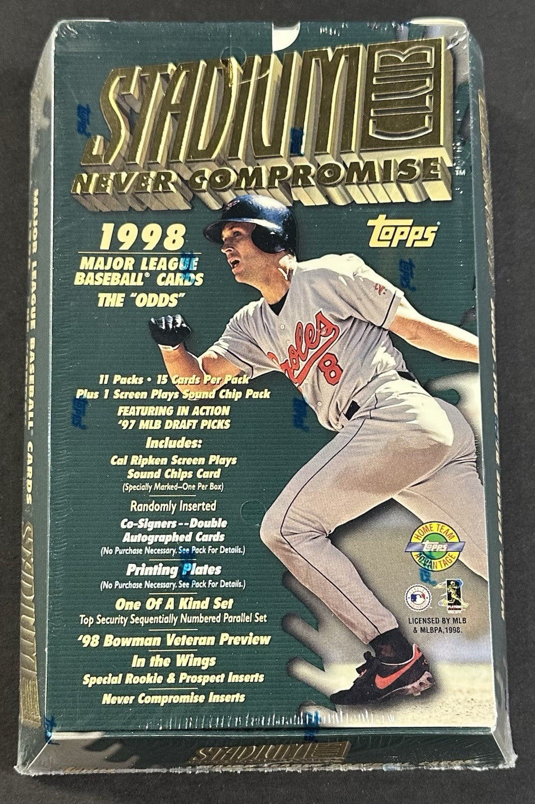 1998 Topps Stadium Club Series 1 HTA  Baseball Hobby Jumbo Box Factory Sealed