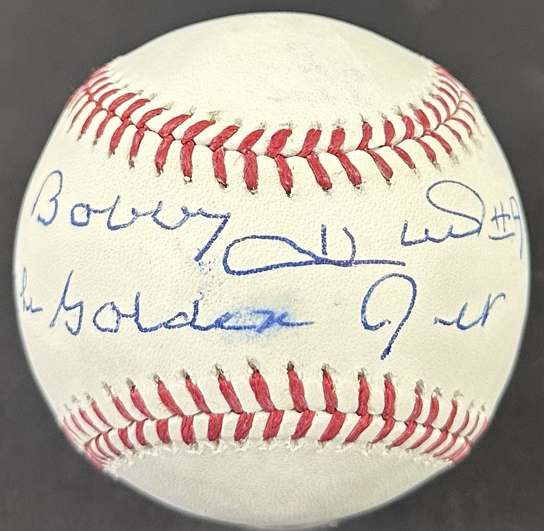 Bobby Hull Signed Official MLB Baseball Golden Jet Auto Blackhawks PSA COA HOF