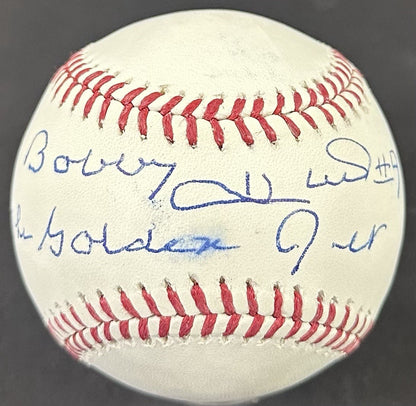 Bobby Hull Signed Official MLB Baseball Golden Jet Auto Blackhawks PSA COA HOF