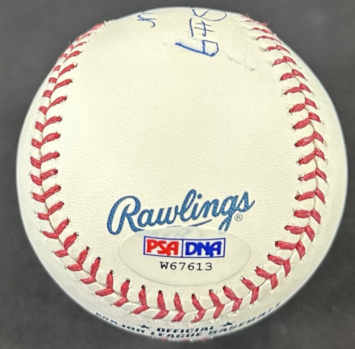 Bobby Hull Signed Official MLB Baseball Golden Jet Auto Blackhawks PSA COA HOF