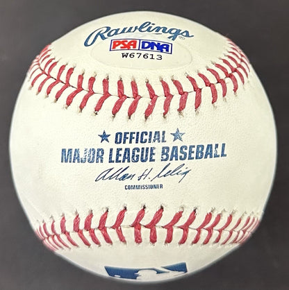 Bobby Hull Signed Official MLB Baseball Golden Jet Auto Blackhawks PSA COA HOF