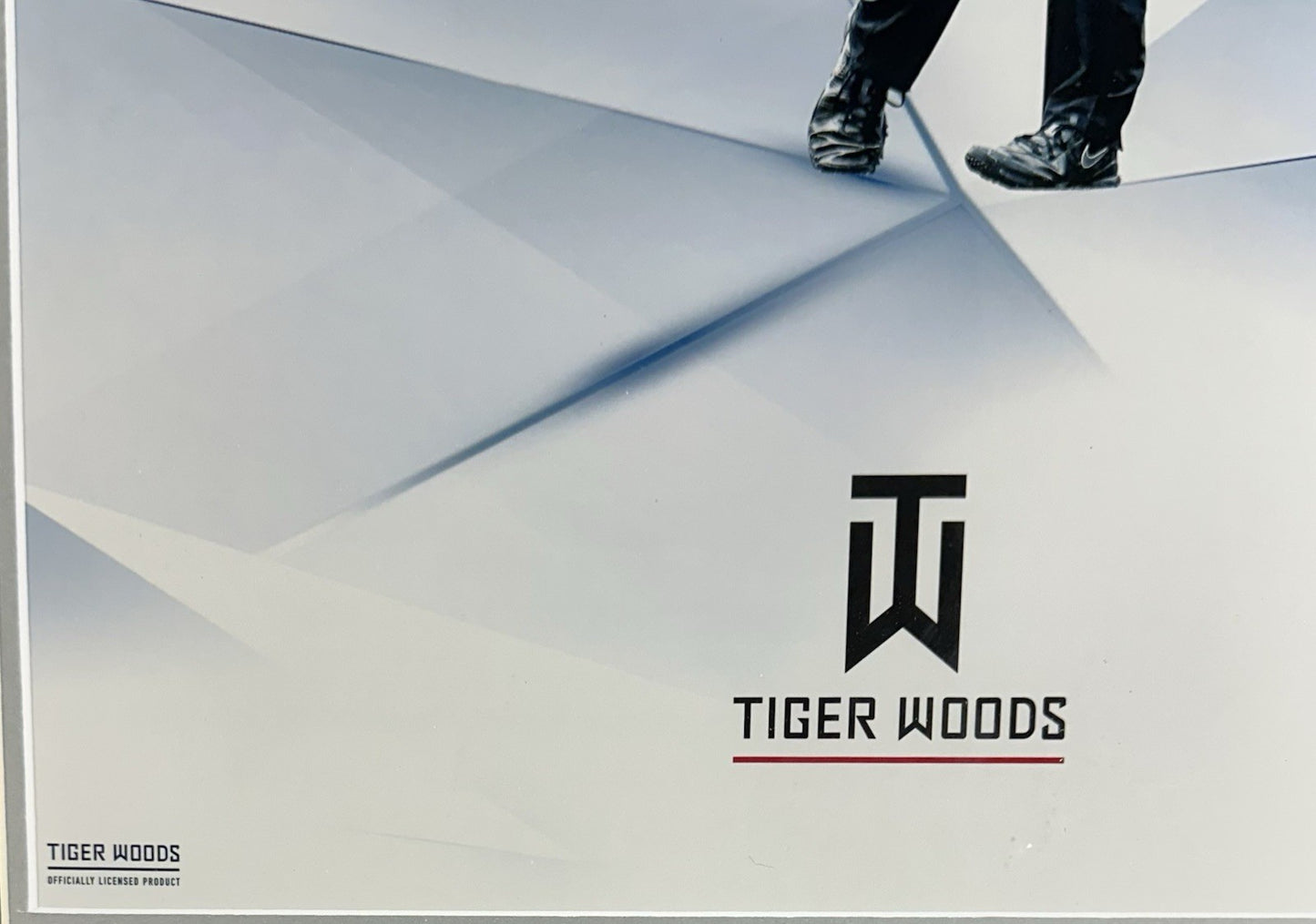 Tiger Woods Signed 16x20 Framed Clarity Chrome Photo Golf Mint Autograph UDA COA
