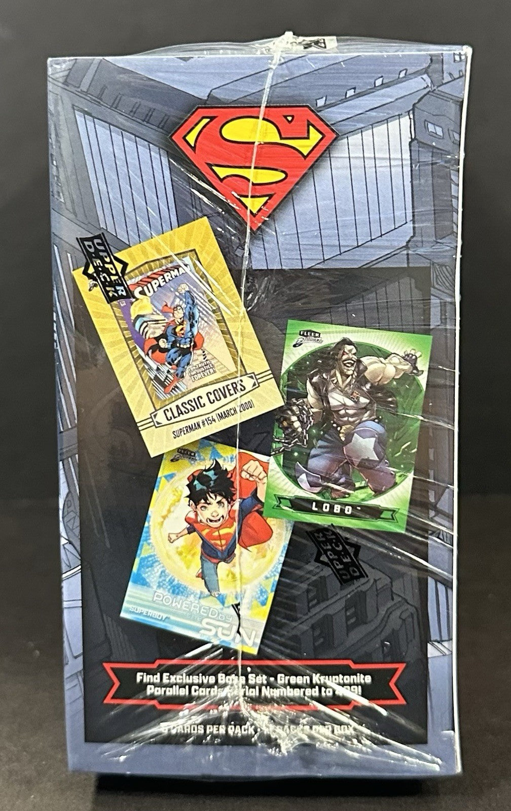 2025 Upper Deck Fleer Brilliants Superman Retail Mega Box New Factory Sealed