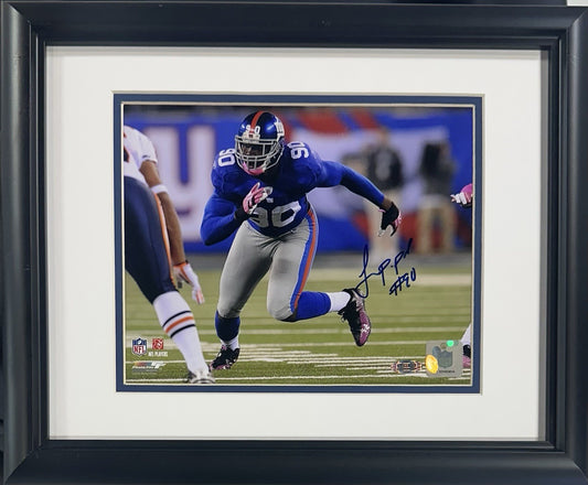 Jason Pierre Paul Signed 8x10 Framed Photo New York Giants #90 Autograph Steiner
