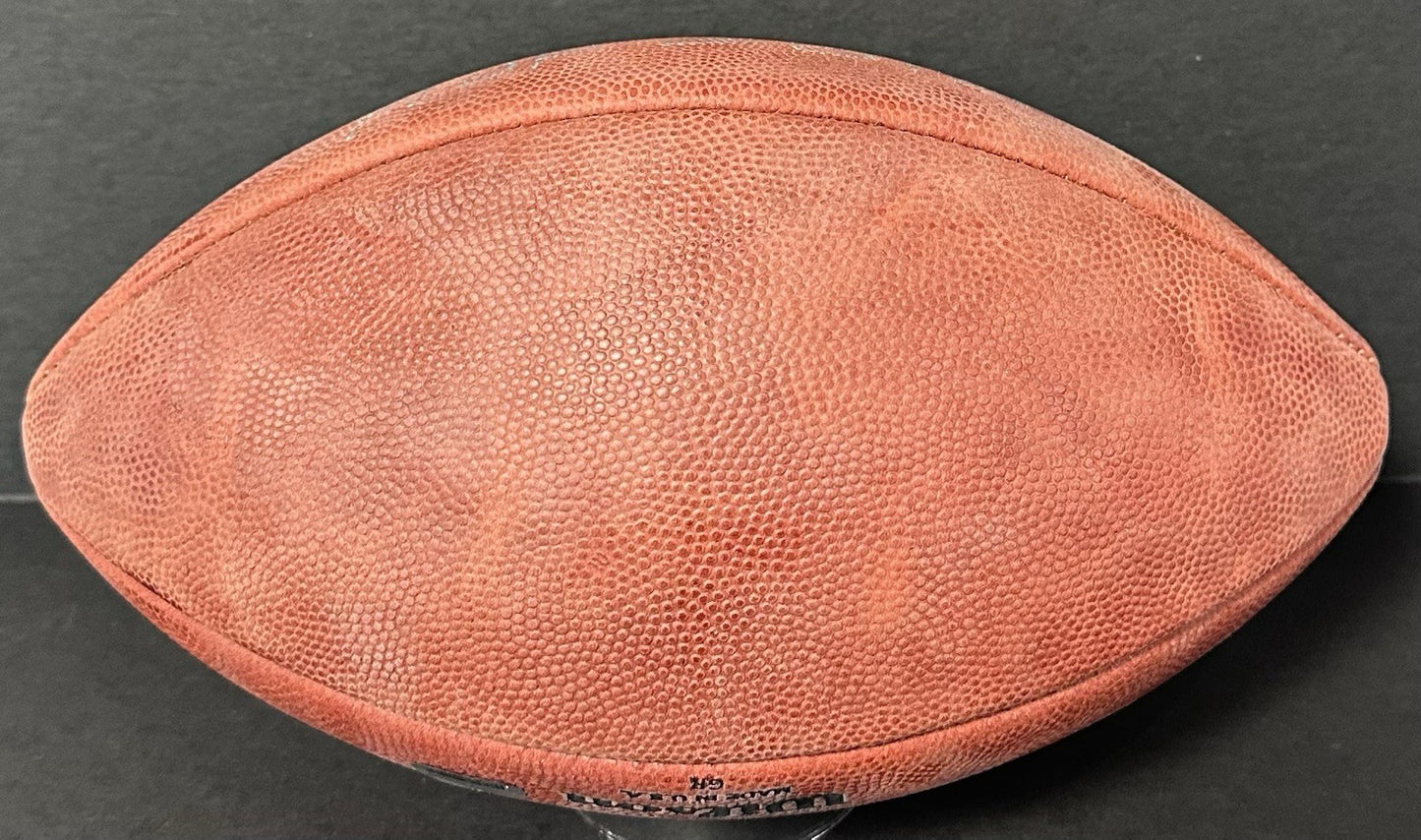 Jerry Rice Signed Wilson Pro Duke Football SF 49ers HOF 2010 Auto Fanatics COA