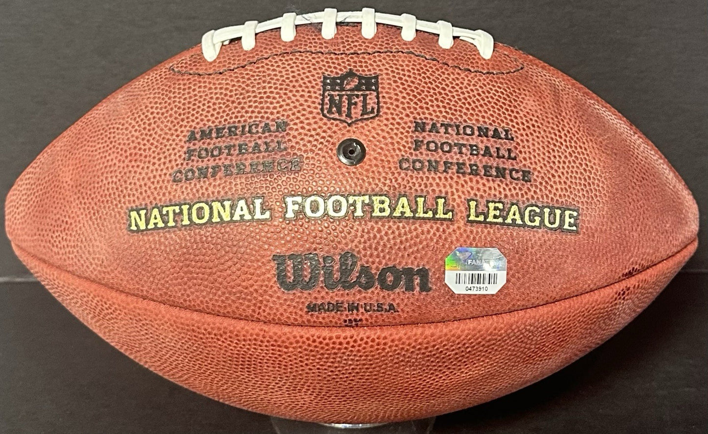 Roger Staubach Signed Wilson Duke Football Cowboys Americas Team Auto Fanatics