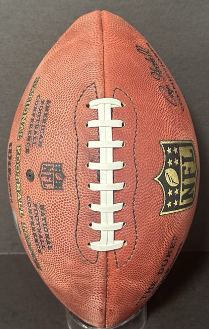 Roger Staubach Signed Wilson Duke Football Cowboys Americas Team Auto Fanatics