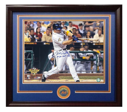 David Wright Signed 16x20 Framed Photo 2006 1st ASG HR Auto NY Mets MLB Holo Coa