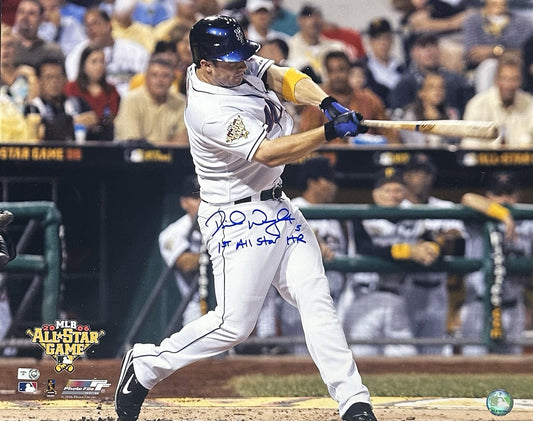 David Wright Signed 16x20 Framed Photo 2006 1st ASG HR Auto NY Mets MLB Holo Coa