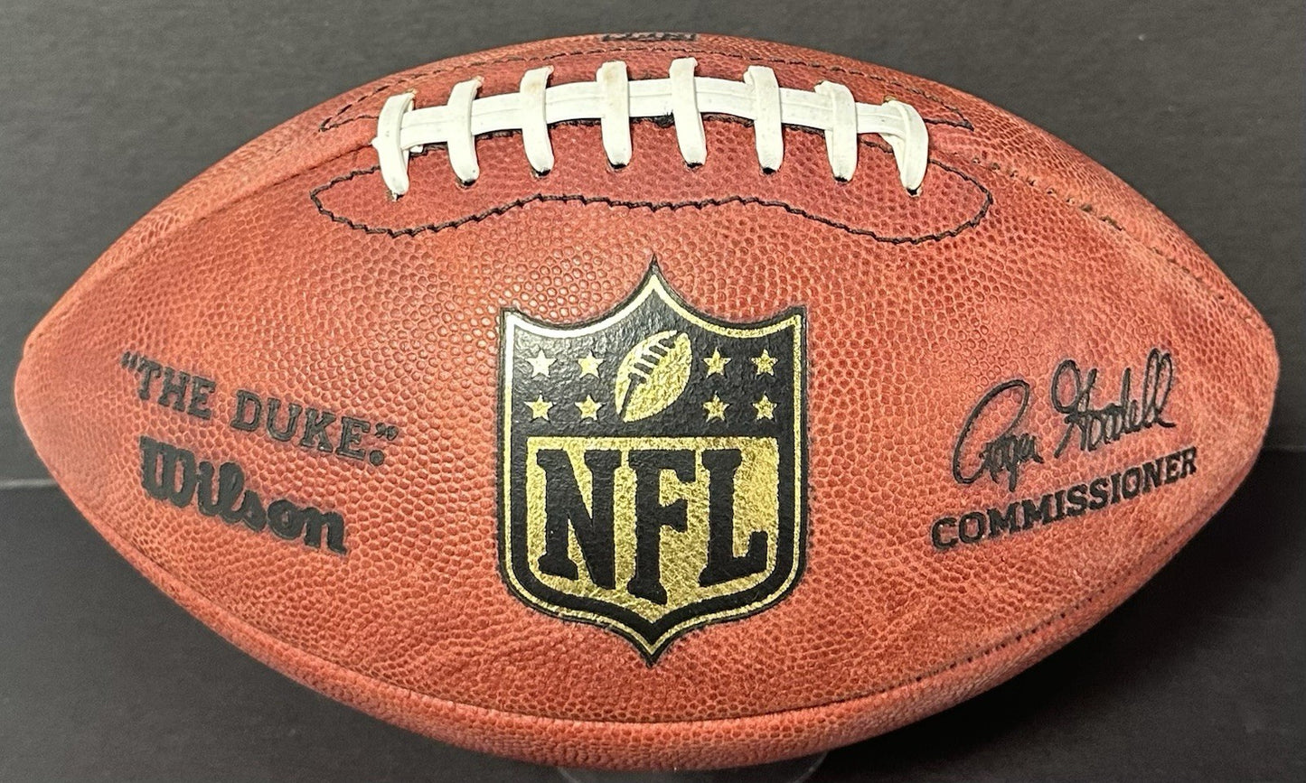 Franco Harris Signed Wilson Duke Football Steelers SB MVP HOF 90 Auto Fanatics