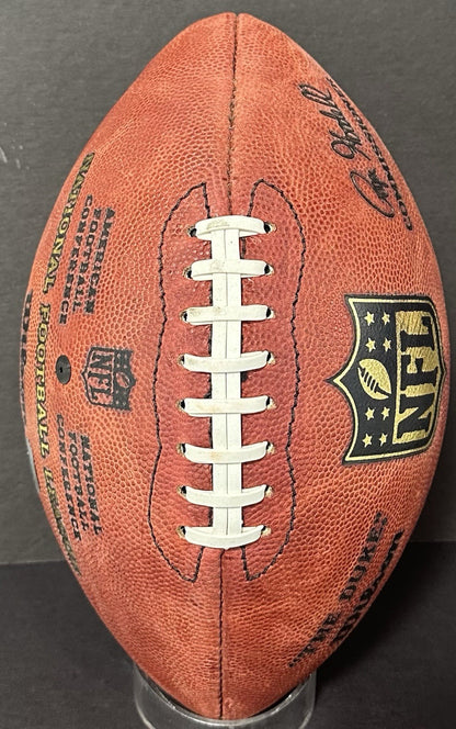 Franco Harris Signed Wilson Duke Football Steelers SB MVP HOF 90 Auto Fanatics
