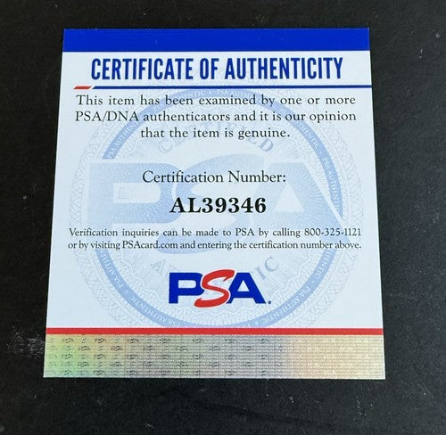 Frank Robinson Signed Sports Impressions Contract 1/1 Mint Auto HOF PSA Coa