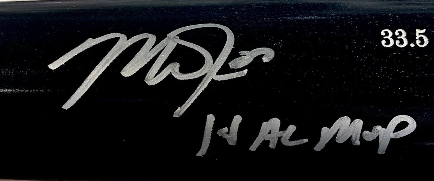 Mike Trout Signed Old Hickory Game Model Bat 14 AL MVP Auto Angels MLB Holo Coa