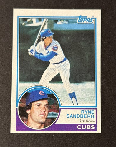 1983 TOPPS #83 RYNE SANDBERG RC ROOKIE CARD Near MINT - Mint Cubs HOF