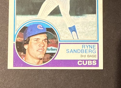 1983 TOPPS #83 RYNE SANDBERG RC ROOKIE CARD Near MINT - Mint Cubs HOF