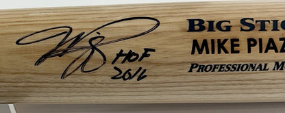 Mike Piazza Signed Rawlings Pro Game Model Bat Mets HOF 2016 Auto Fanatics COA
