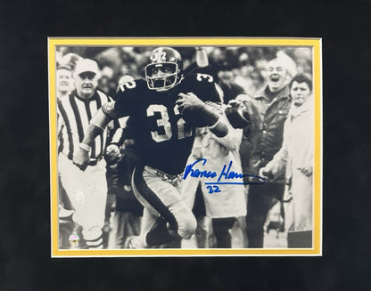 Franco Harris Signed 8x10 Framed Immaculate Reception Photo Auto Steiner COA HOF