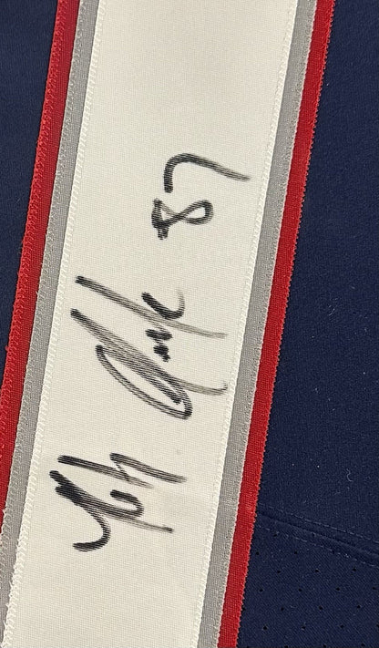 Rob Gronkowski Signed Framed Nike Authentic NE Patriots Jersey Auto Steiner COA