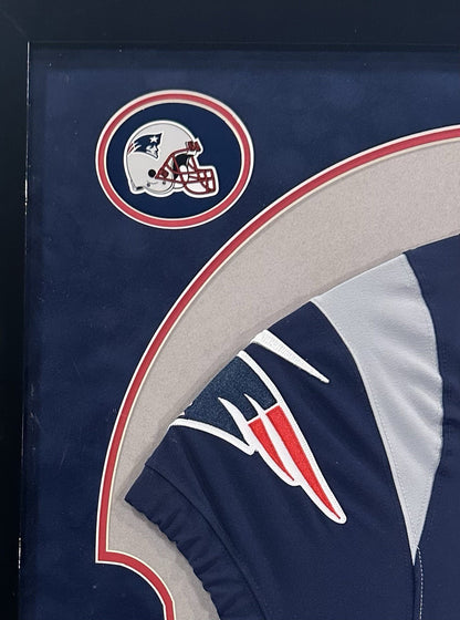 Rob Gronkowski Signed Framed Nike Authentic NE Patriots Jersey Auto Steiner COA