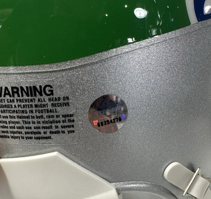Steve Largent Signed Seahawks Throwback Mini Helmet HOF 95 Autograph Steiner COA