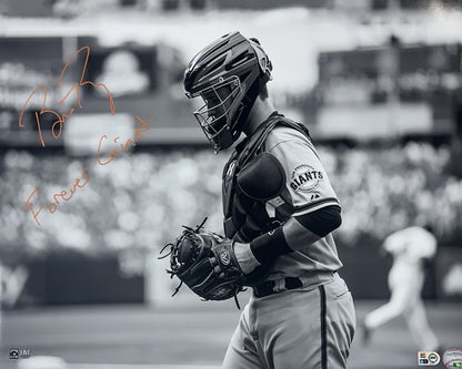Buster Posey Signed 16x20 Photo Forever Giant Autograph SF Giants MLB Holo COA