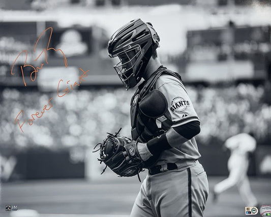 Buster Posey Signed 16x20 Photo Forever Giant Autograph SF Giants MLB Holo COA